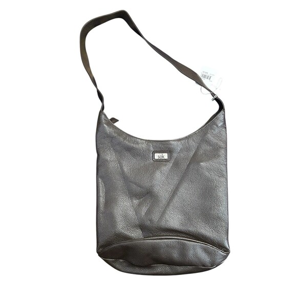 The Sak Leather Hobo Bag (MSRP $85) Dark‎ Brown - Picture 1 of 8